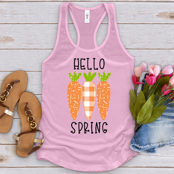 Hello Spring Carrots Tank Top