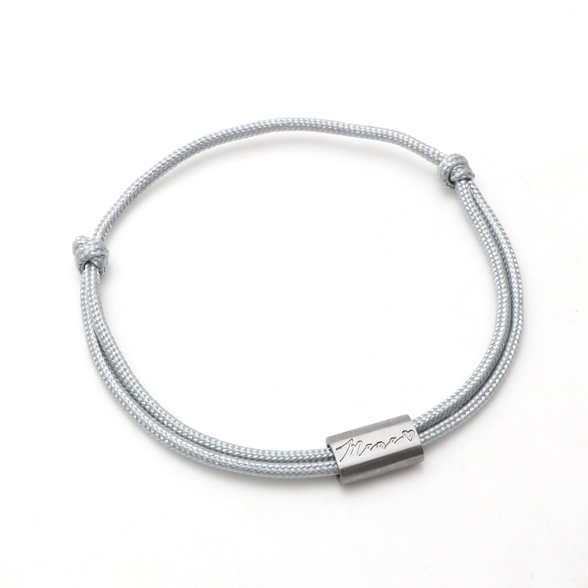 Silver Mama❤️ Rope Bracelet