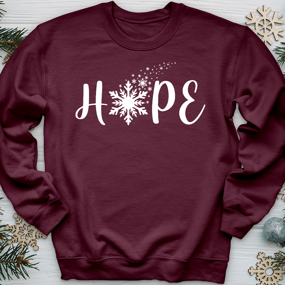 Hope Snowflake Crewneck