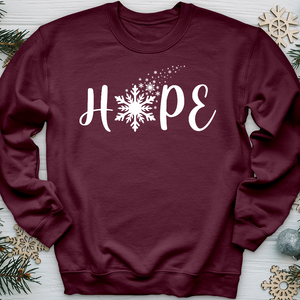 Hope Snowflake Crewneck