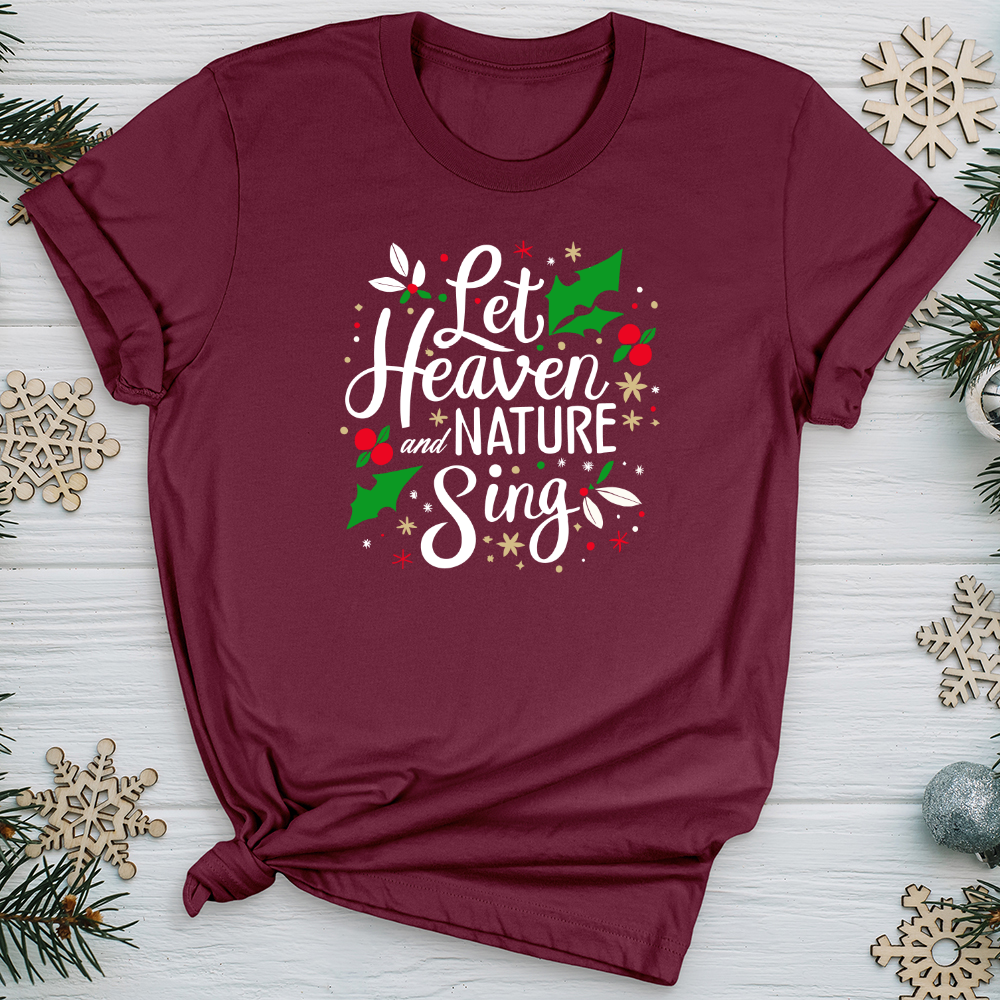 Let Heaven and Nature Sing Softstyle Tee