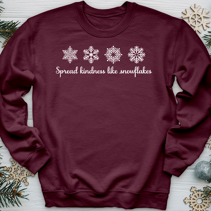 Spread Kindness Like Snowflakes  Crewneck