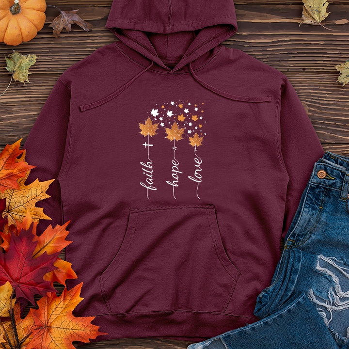 TGB Floating Leaves Midweight Hoodie