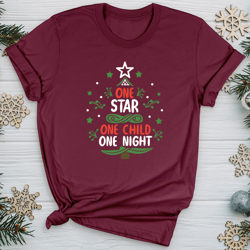 One star one child one night Softstyle Tee