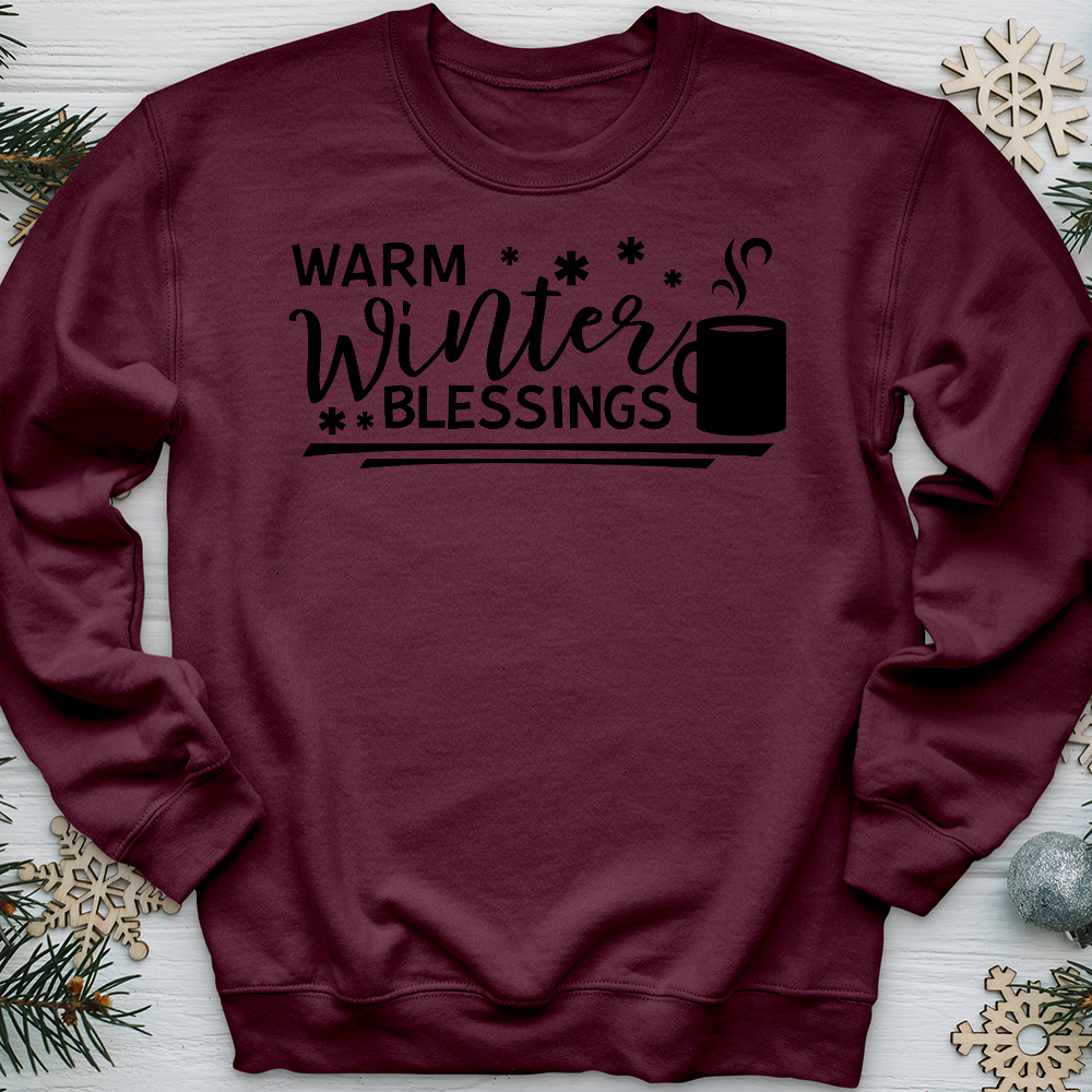 Warm Winter Blessings Crewneck