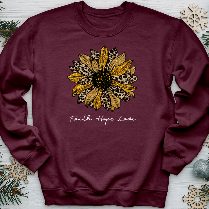 Faith, Hope, Love Crewneck