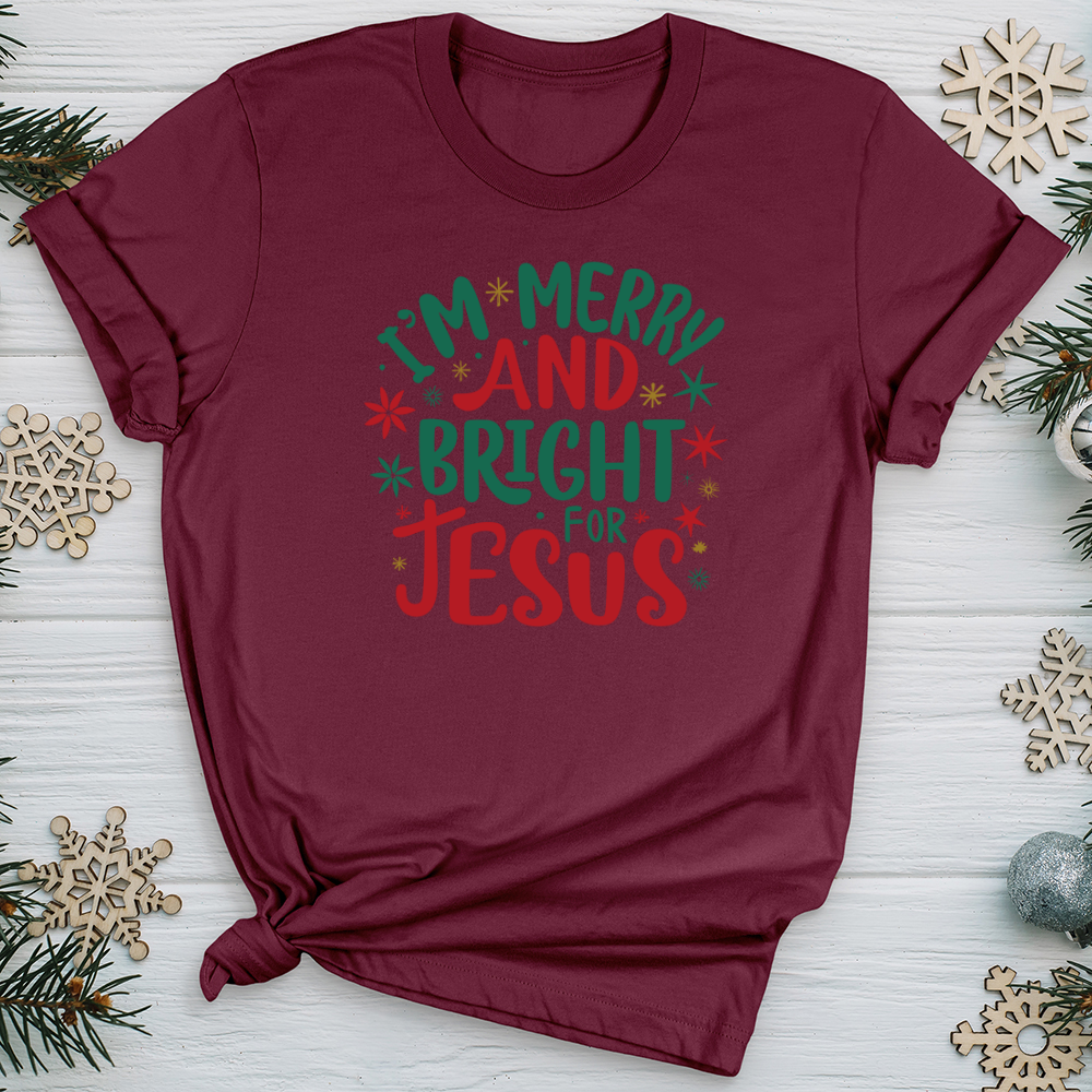 I’m Merry and Bright for Jesus 2 Softstyle Tee