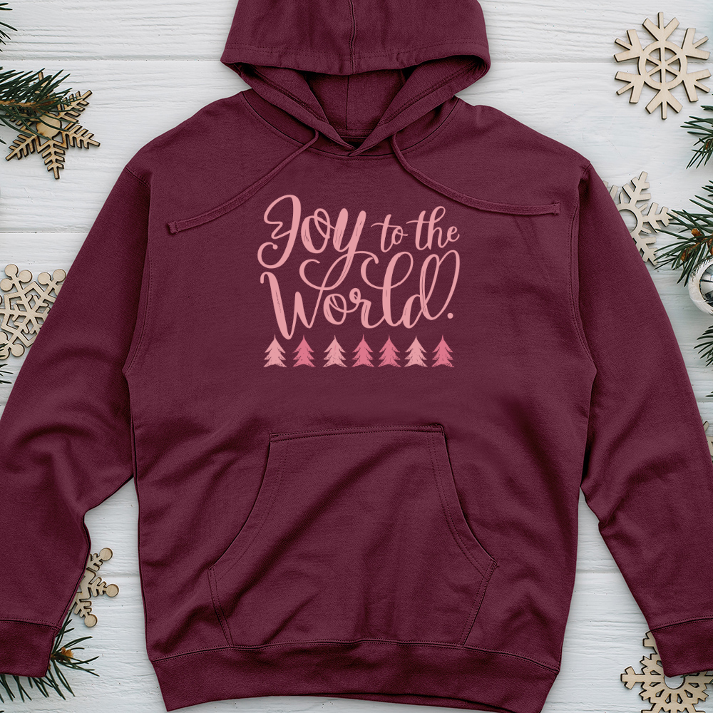 Joy to The World 01 Midweight Hooded Sweatshirt