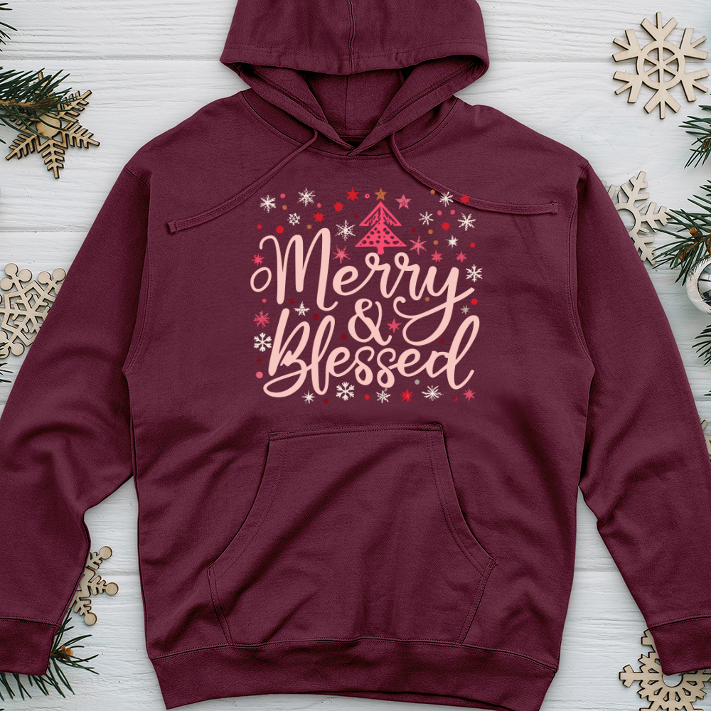 Merry & Blessed Pink Fairyland Midweight Hooded Sweatshirt