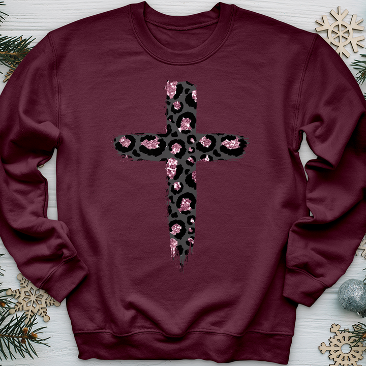 Leopard Cross V4 Crewneck