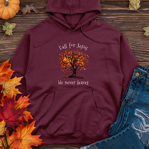 Fall For Jesus Swirl Midweight Hoodie