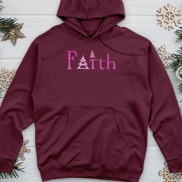 Faith Tree Midweight Hooded Sweatshirt