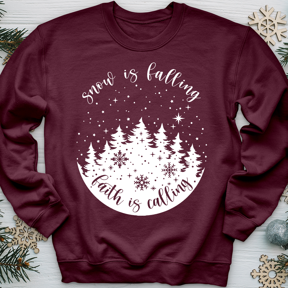 Faith Is Calling Crewneck