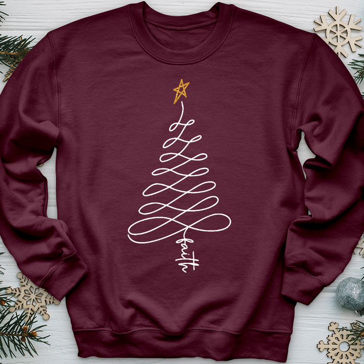 Infinity Faith Tree Crewneck