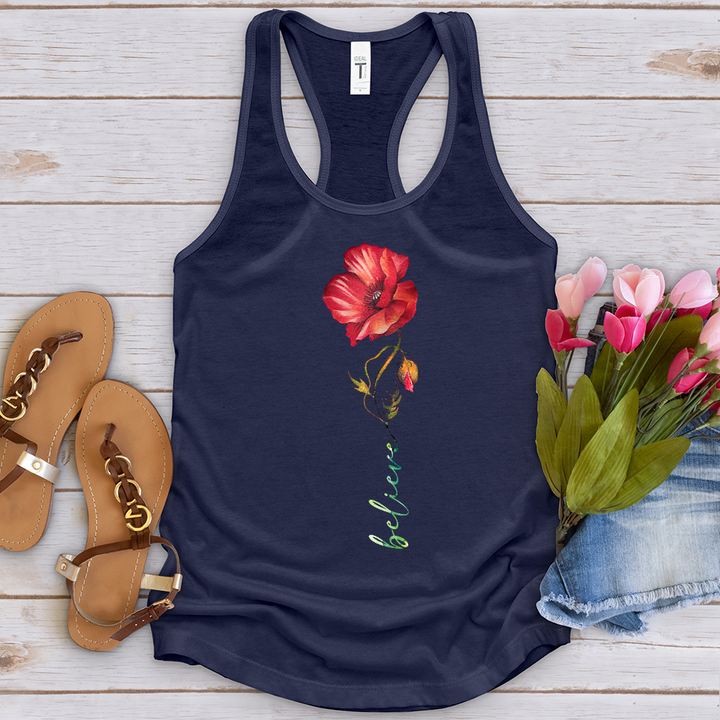 Believe Floral Tank Top