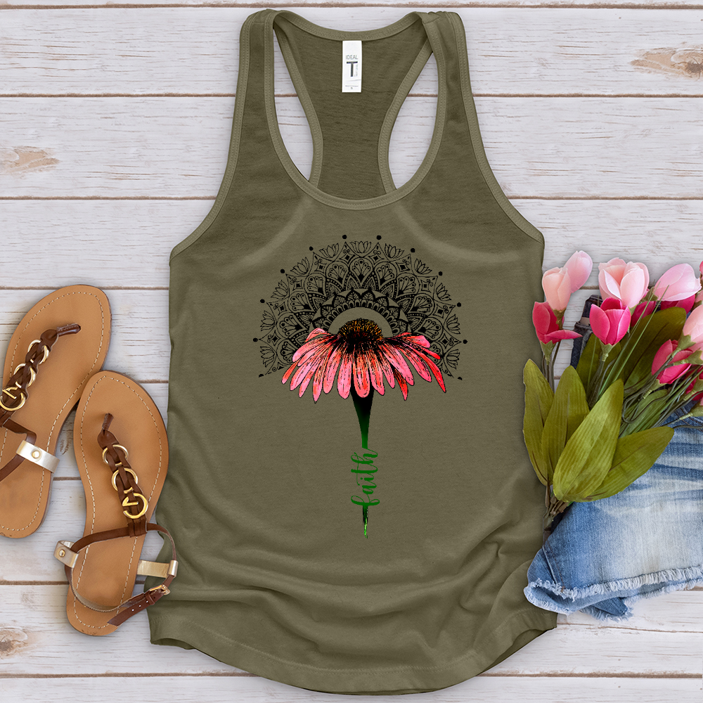 Faith Flower Mandala Tank Top