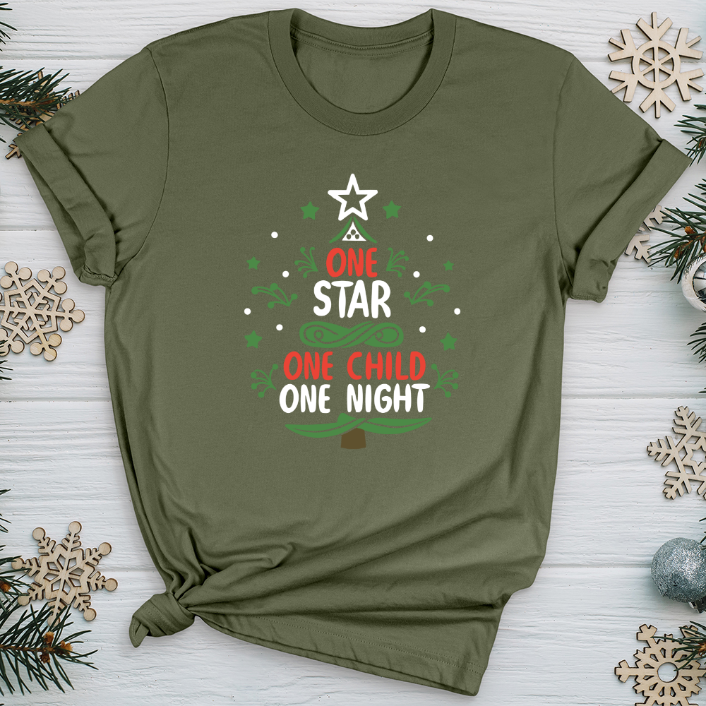 One star one child one night Softstyle Tee