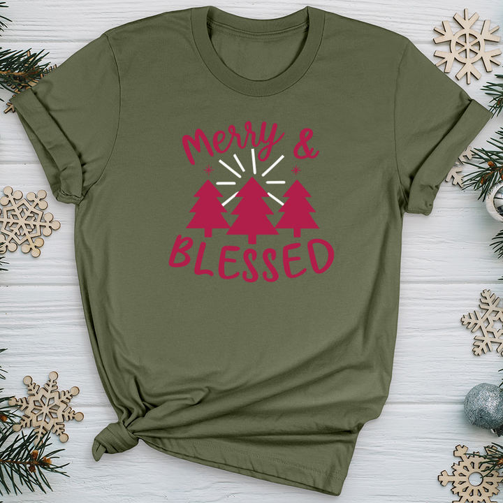 Merry & Blessed 02 Softstyle Tee