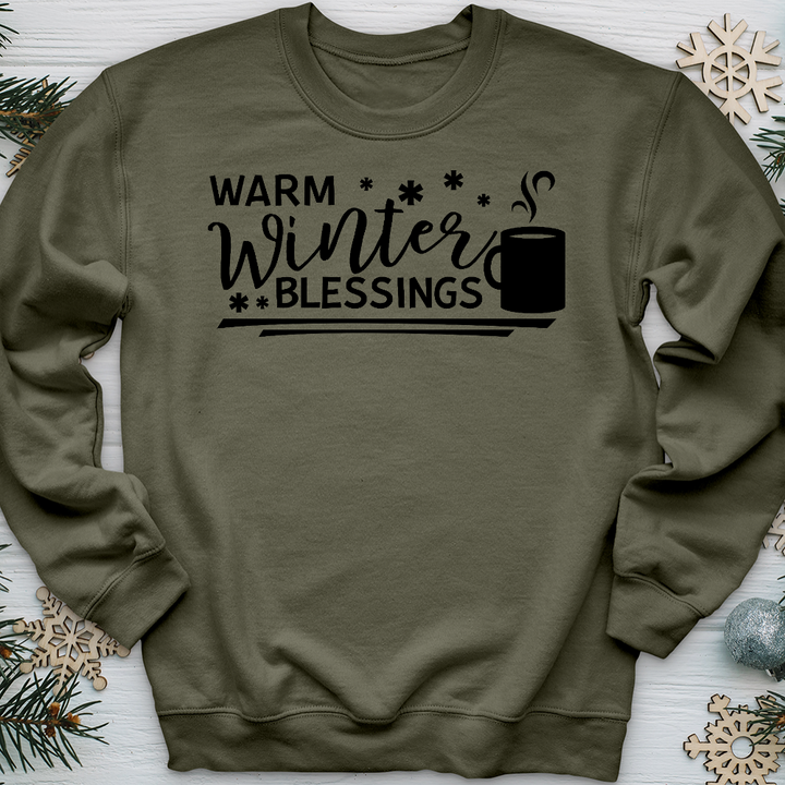 Warm Winter Blessings Crewneck