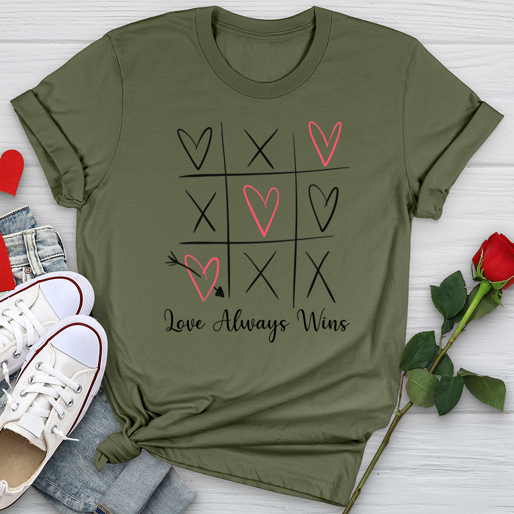 Love Always Wins Sketch Softstyle Tee