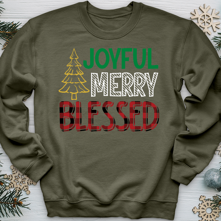 Joyful Merry Blessed Crewneck