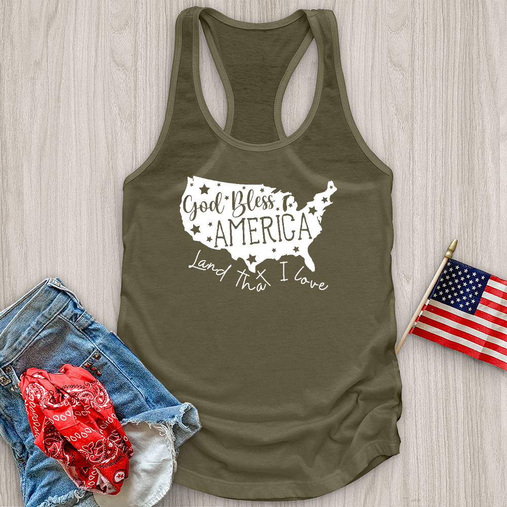 America Land That I Love Tank Top