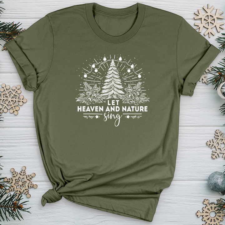 Let Heaven and Nature Sing Softstyle Tee