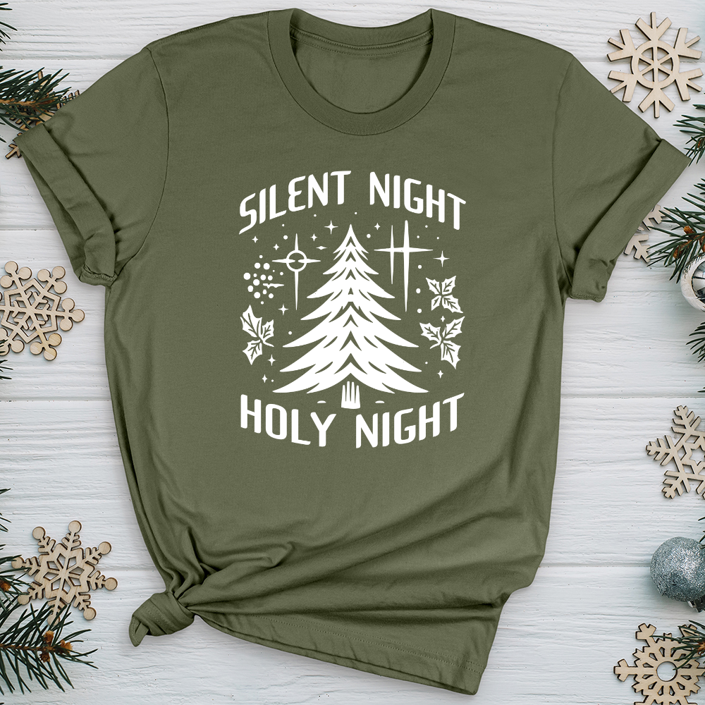 Silent Night Holy Night Softstyle Tee