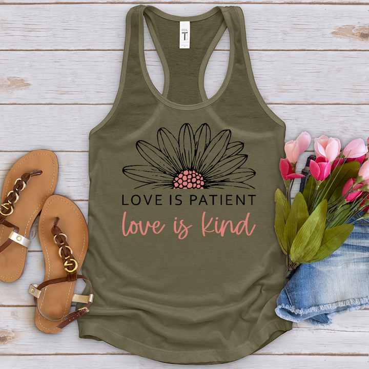 Love Is Patient Blossom Tank Top