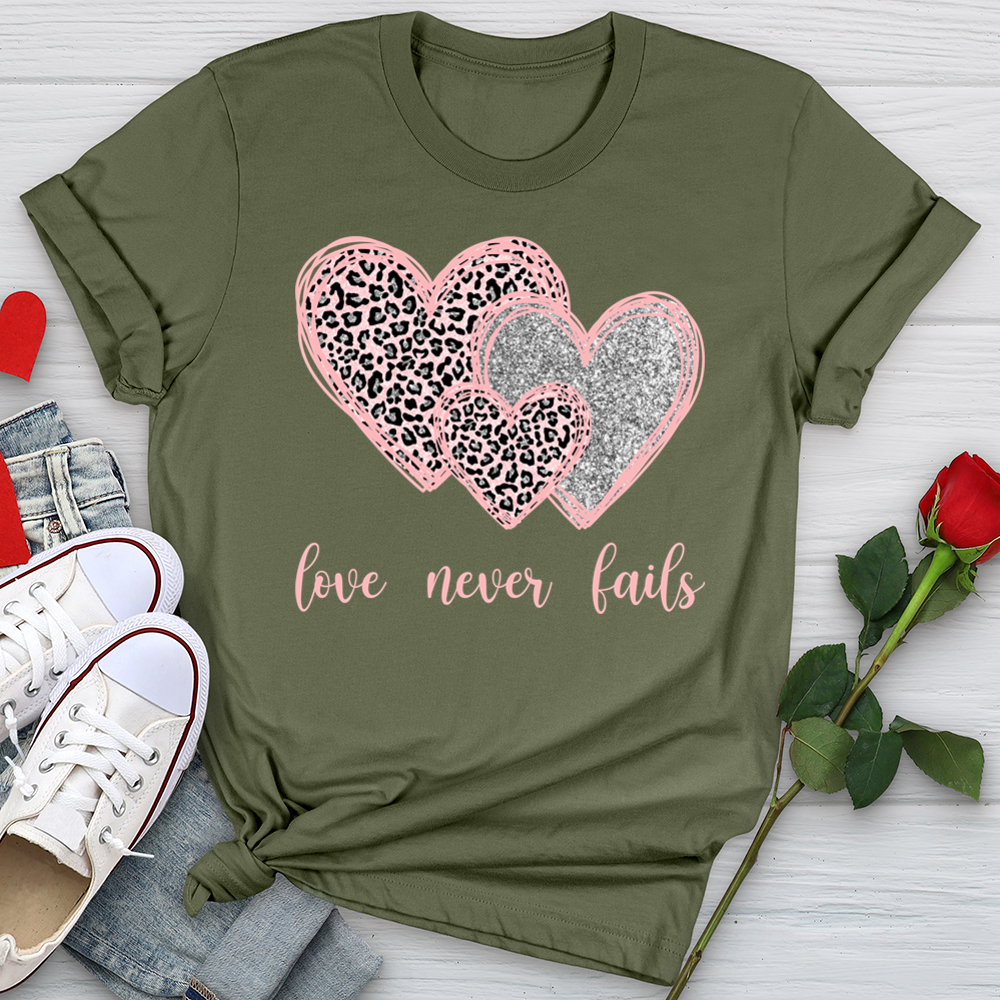 Love Never Fails Softstyle Tee