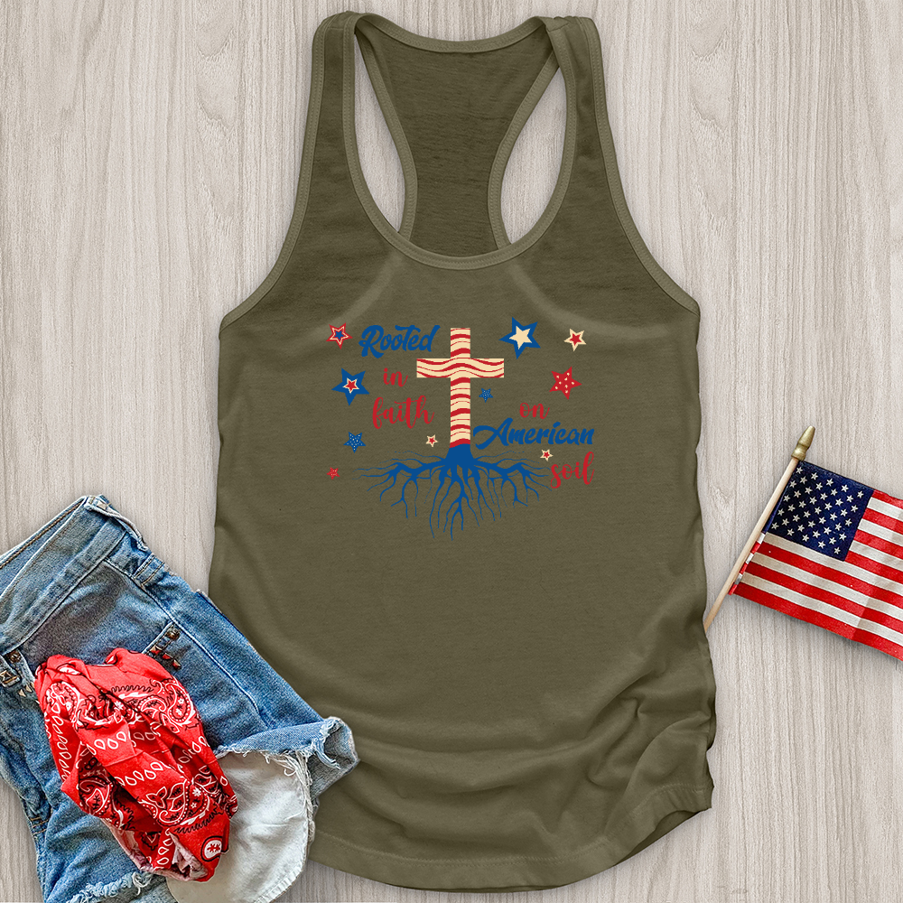 Rooted In Faith American Soil Tank Top