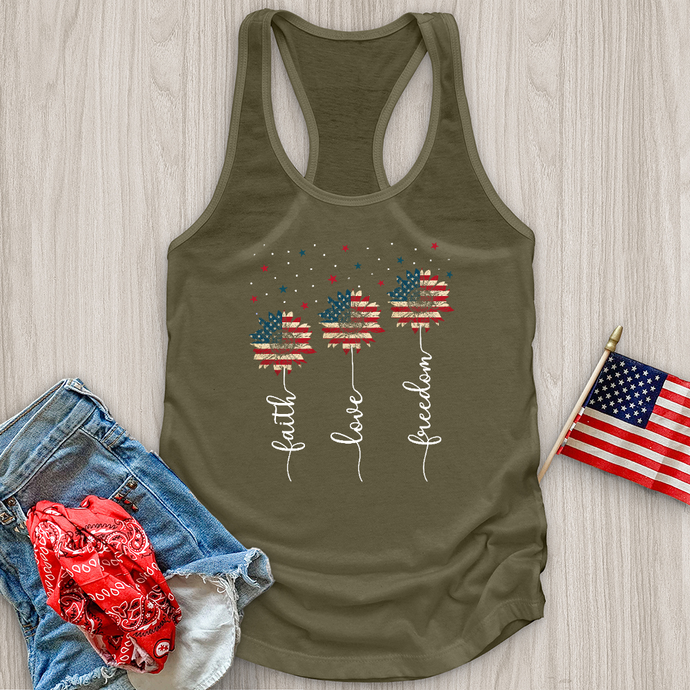 Floating Faith Stars Tank Top