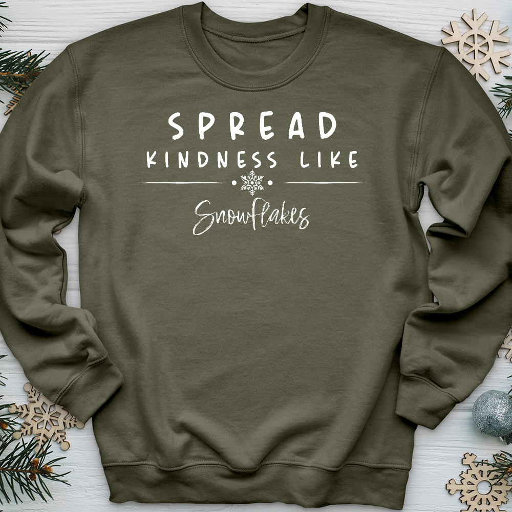 Snowflake Kindness Crewneck