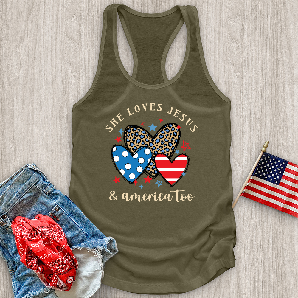 Jesus & America Tank Top