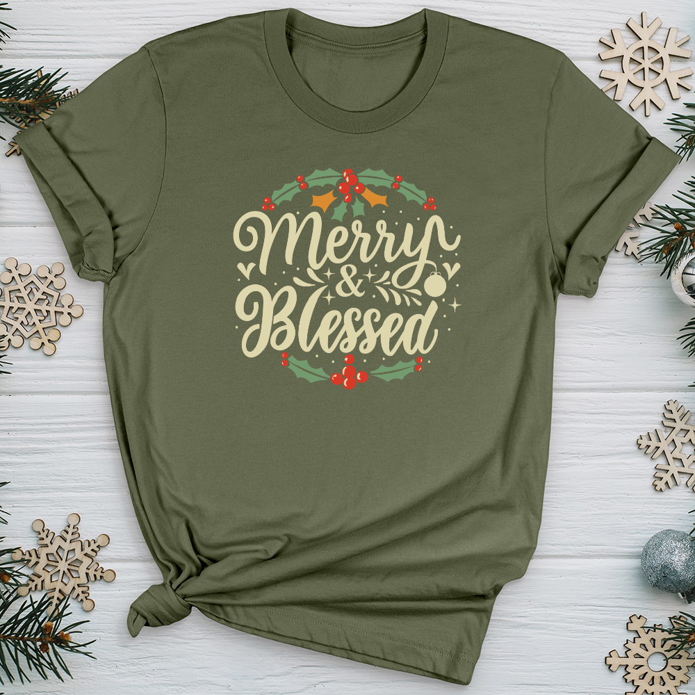 Merry and Blessed Softstyle Tee