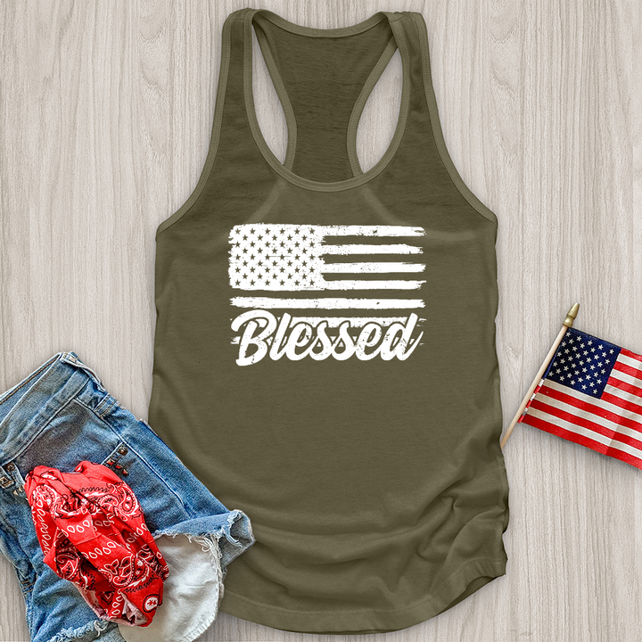 Blessed Flag Tank Top