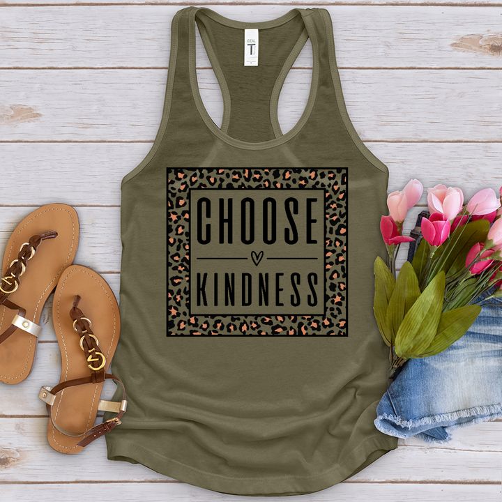 Choose Kindness Leopard Tank Top