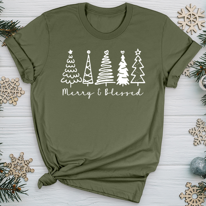 Little Merry Trees Softstyle Tee