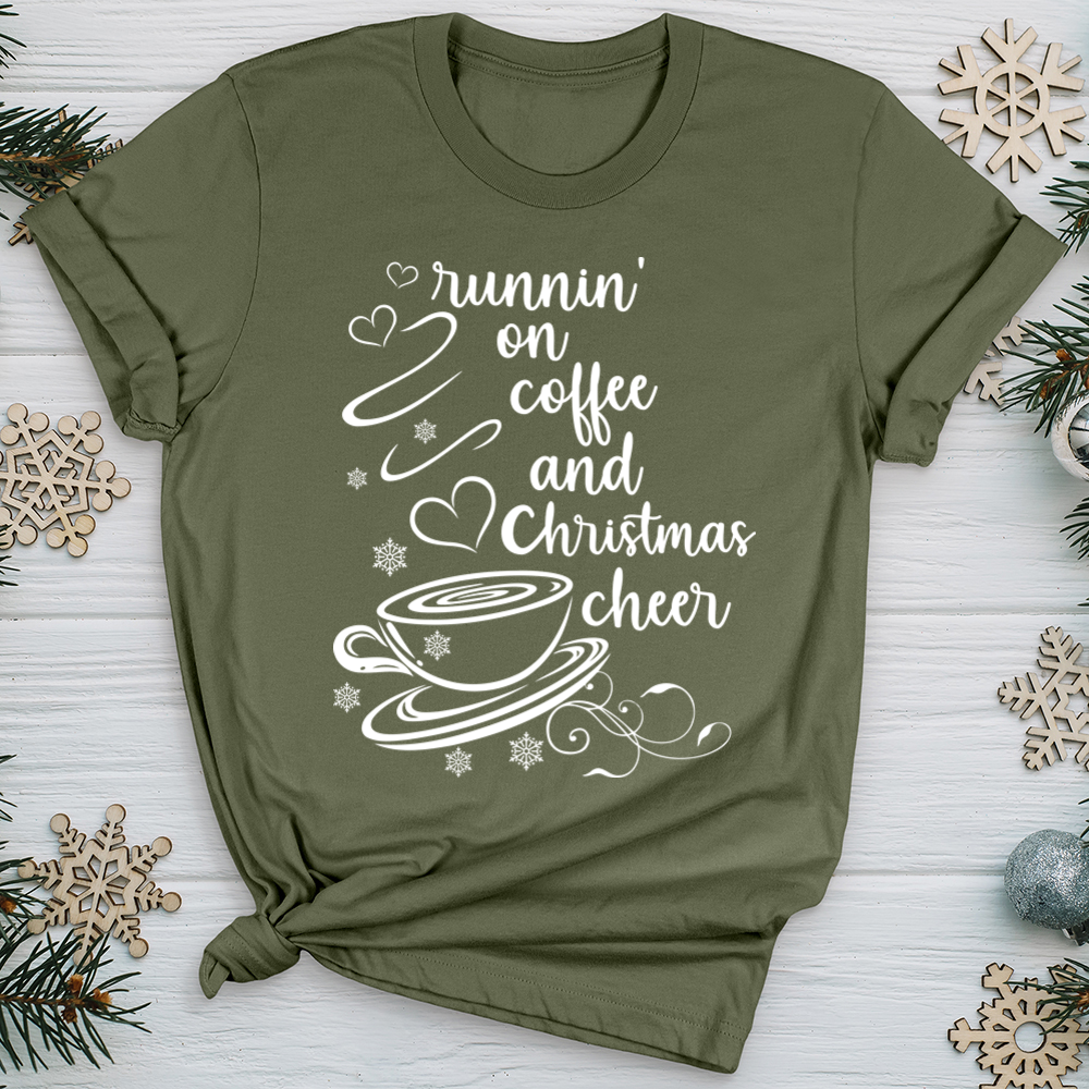 Coffee and Christmas Cheer Softstyle Tee