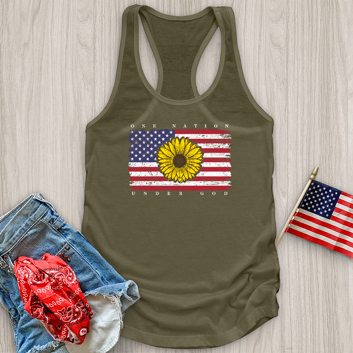 One Nation Flag Tank Top