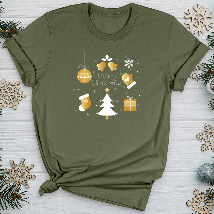 Golden Christmas Softstyle Tee