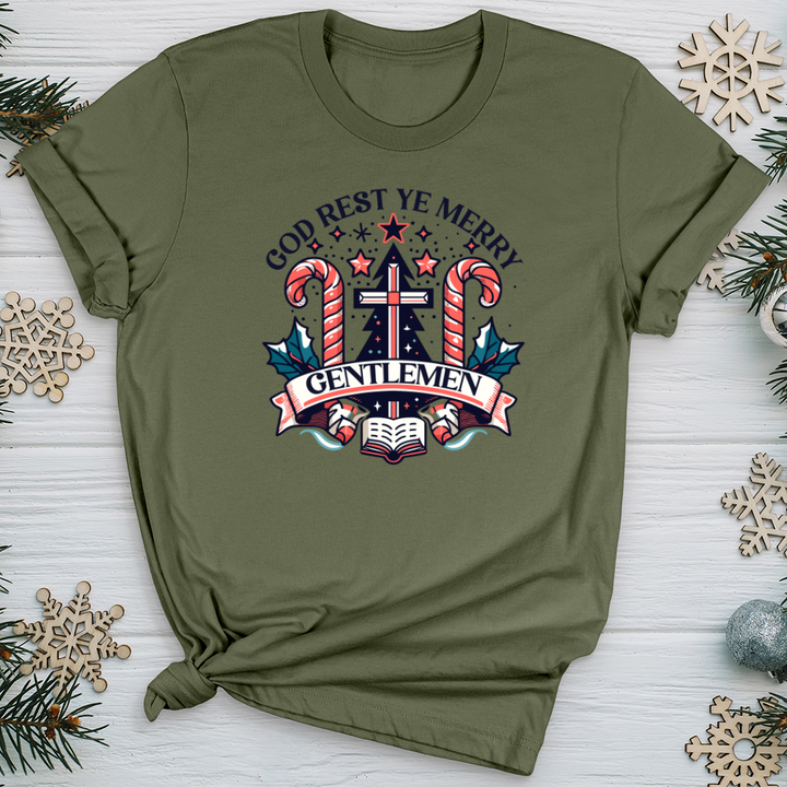 God Rest Ye Merry Gentlemen Softstyle Tee