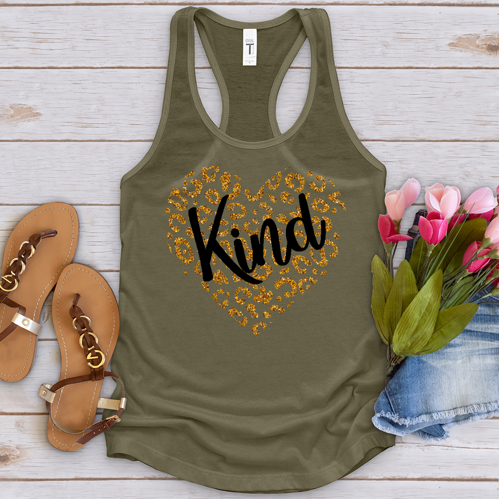 Kind Gold Heart Tank Top