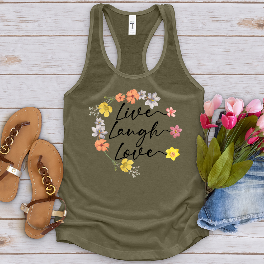 Live Laugh Love Tank Top