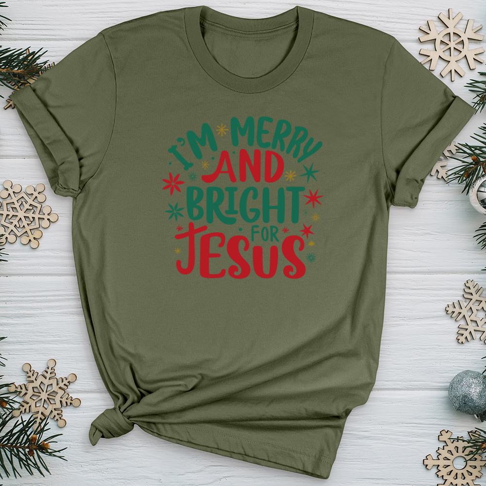 I’m Merry and Bright for Jesus 2 Softstyle Tee