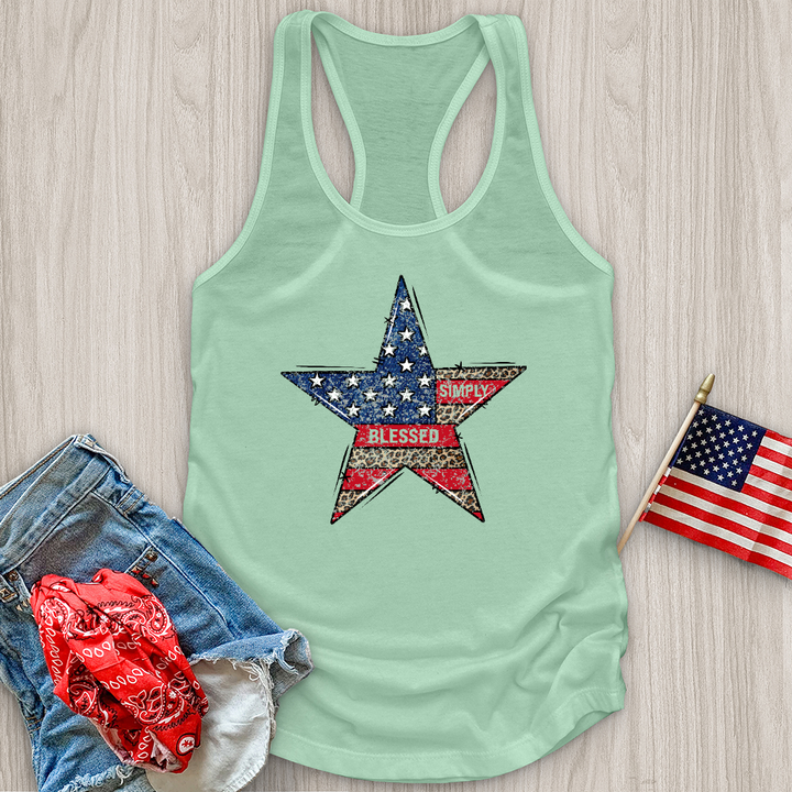 Simply Blessed Star Tank Top