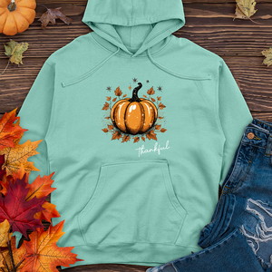 Sparkling Thankful Pumpkin Midweight Hoodie