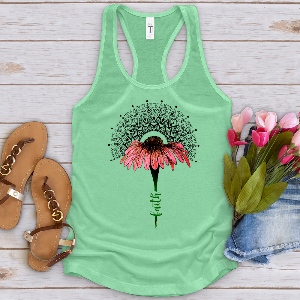 Faith Flower Mandala Tank Top