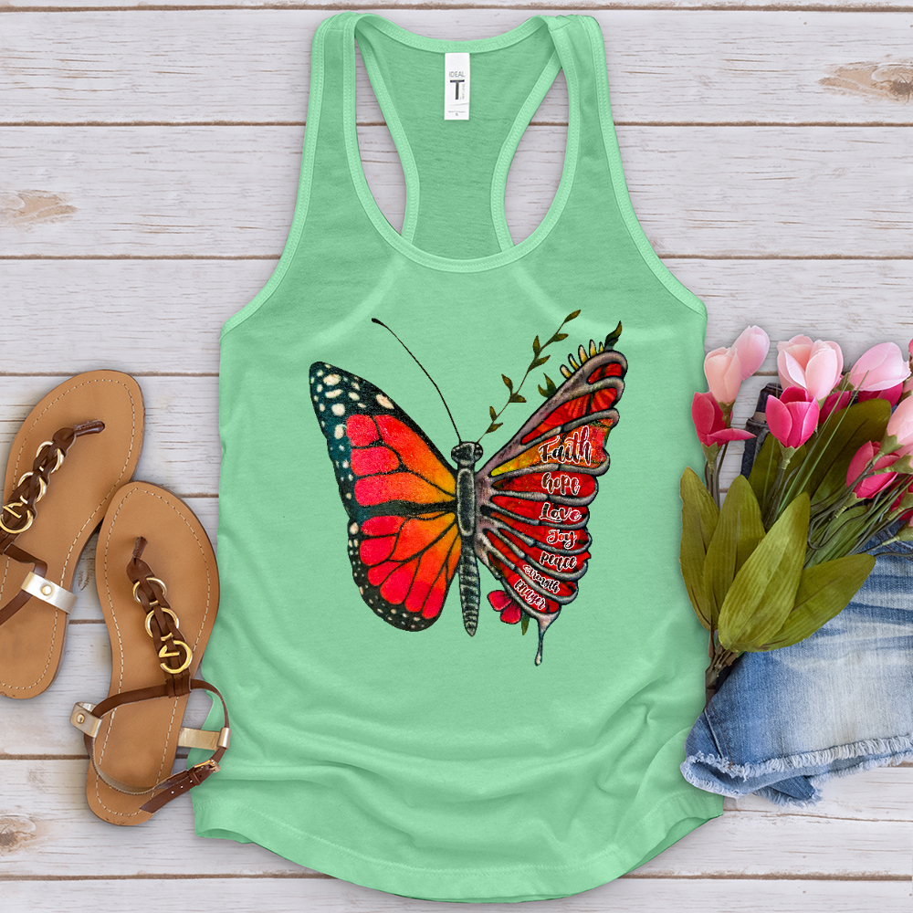 Faith Butterfly Tank Top