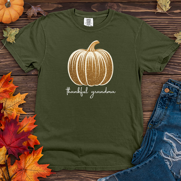 Retro Glam Pumpkin Heavy Cotton Comfort Colors Tee